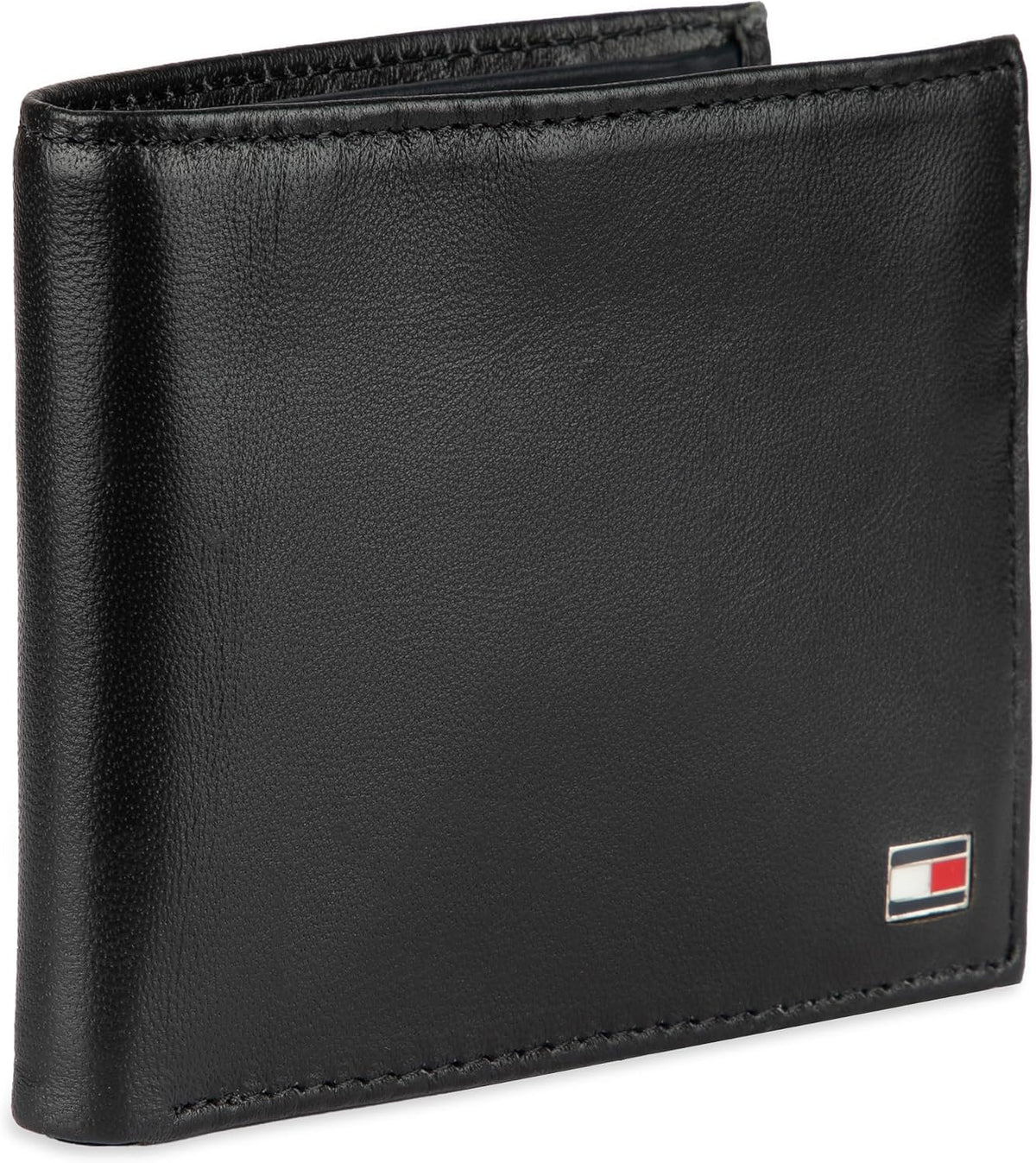 Tommy Hilfiger Cartera Passcase para hombre con ventana de identifi...