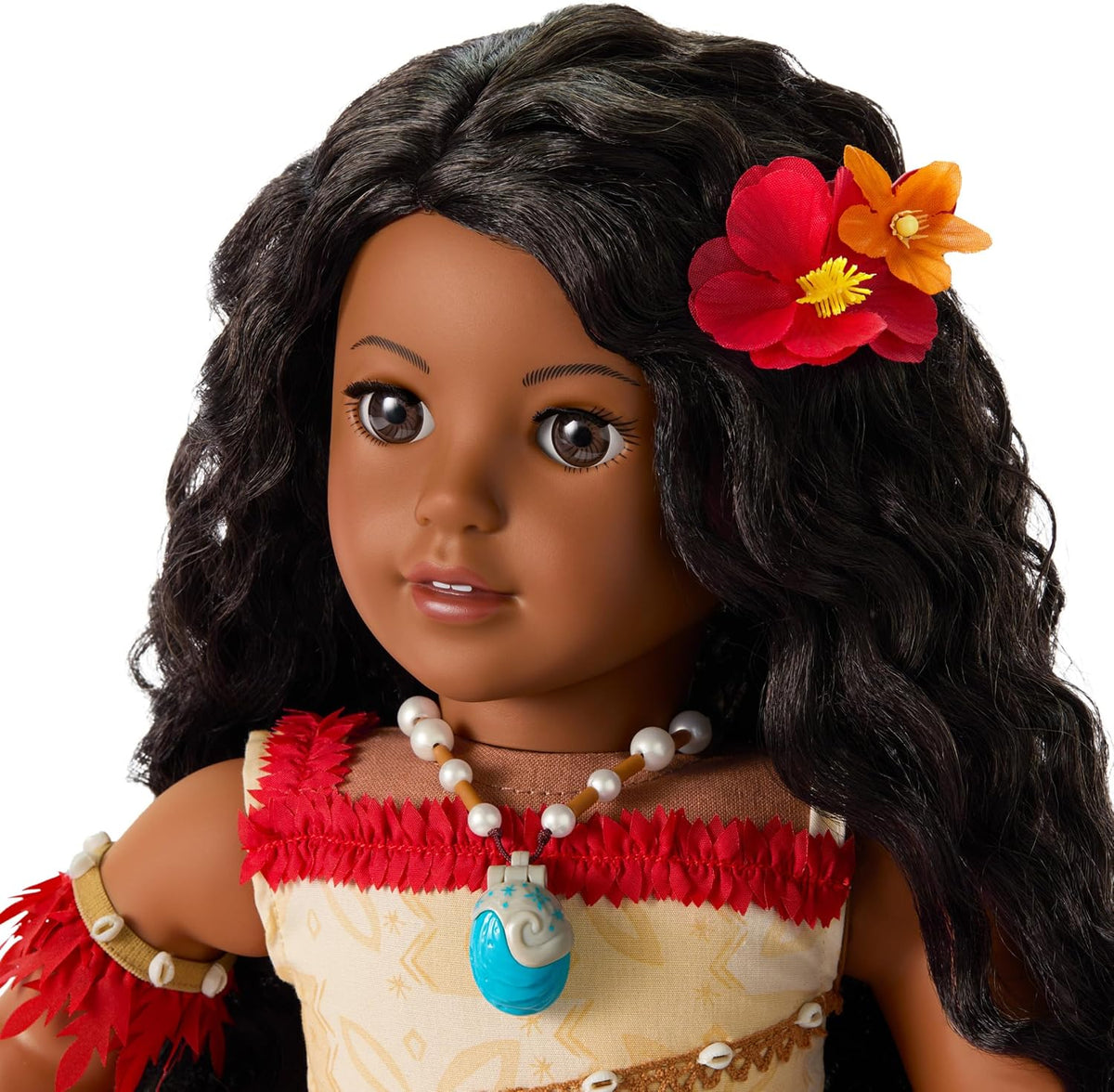 American Girl, Disney, muñeca Moana, muñeca de 18 pulgadas, cabello...