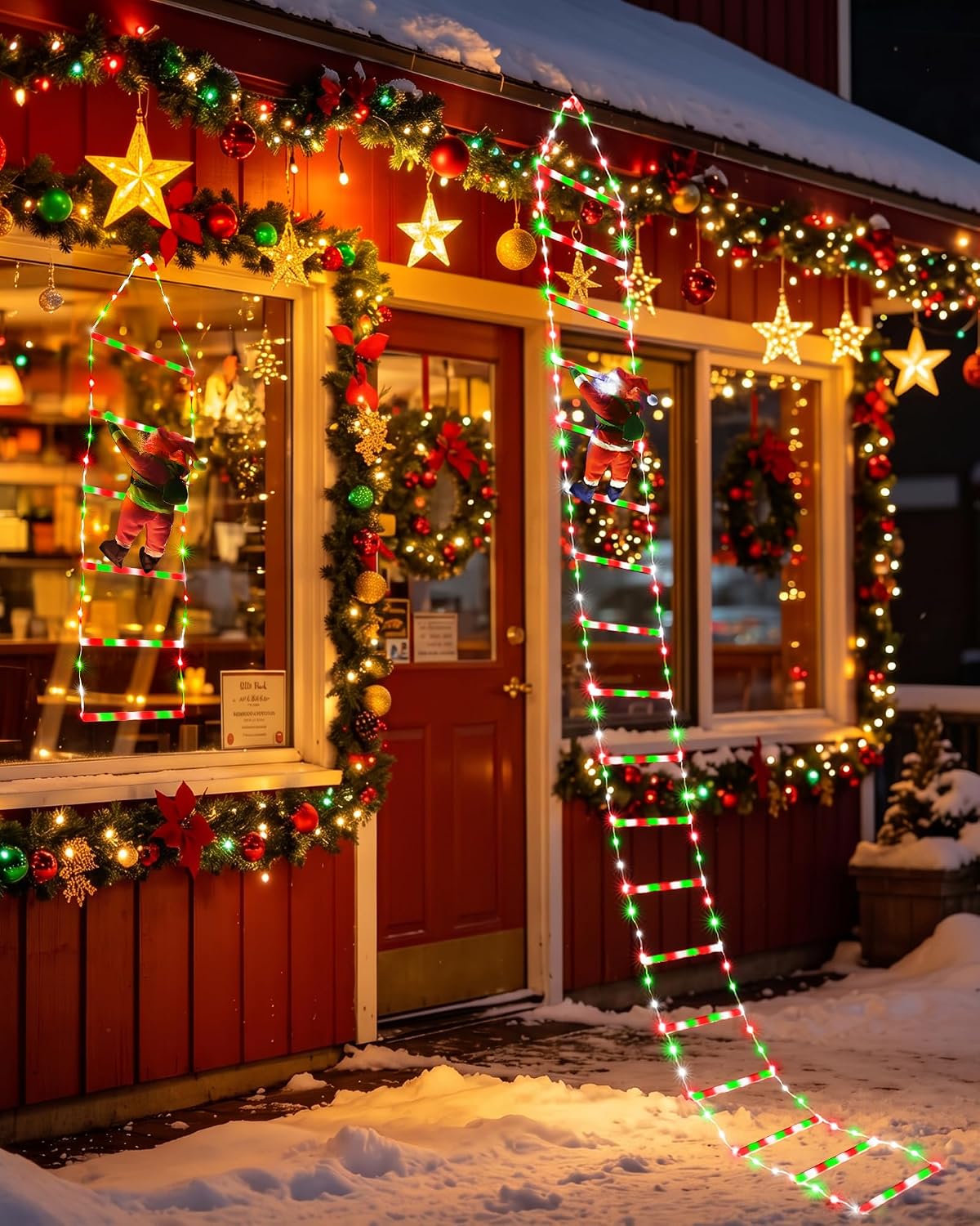 Toodour Luces LED de Navidad \u2013 Luces decorativas de Navidad de...