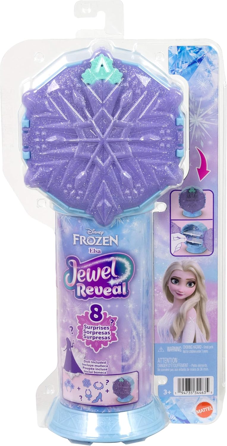 Mattel Disney Frozen 2 Elsa Fashion Doll Sorpresa Set, Spin & Revea...