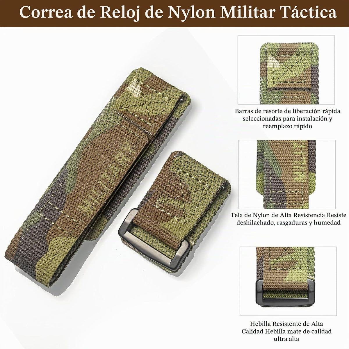 Correa de reloj de liberación rápida de 0.866 in para Amazfit T-Rex...