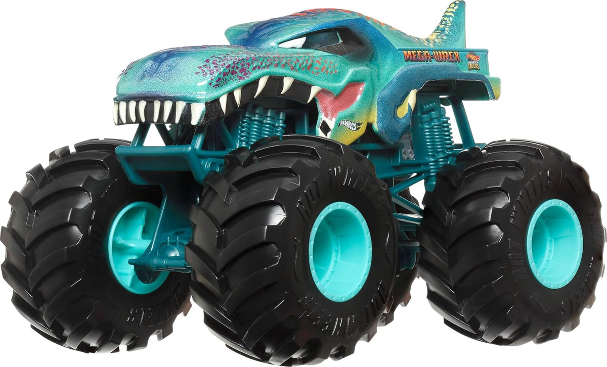 Hot Wheels Monster Trucks, camión monstruo de gran tamaño, camión d...