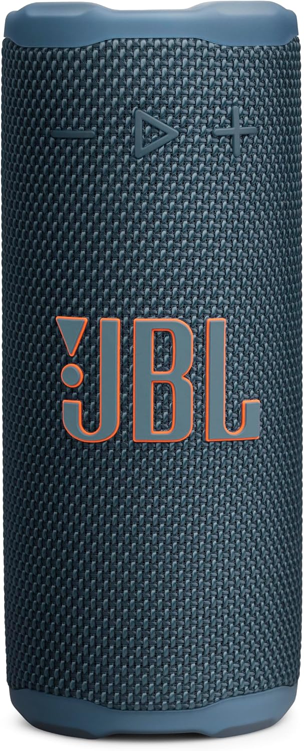 Altavoz Bluetooth portátil JBL Grip, resistente al agua, luz ambien...