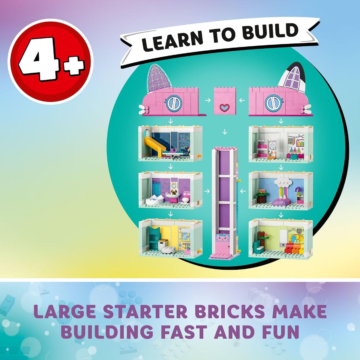 LEGO Gabby's - Juguete de construcción de casa de muñecas \u201...