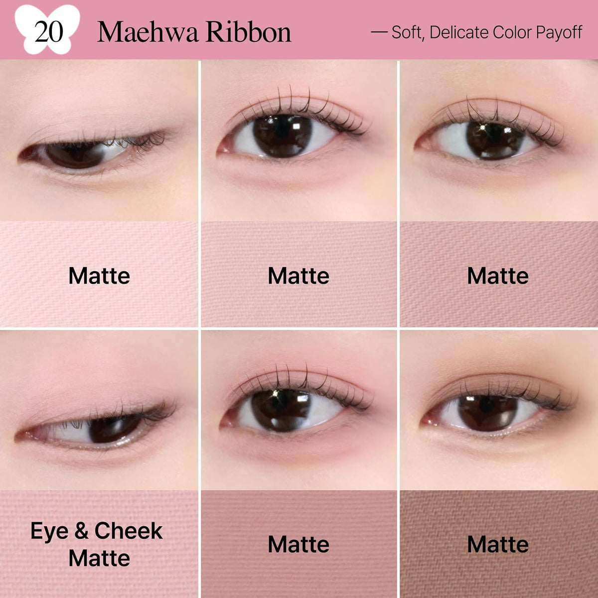 CLIO Pro - Paleta de ojos de aire, 12 colores de sombra de ojos mat...