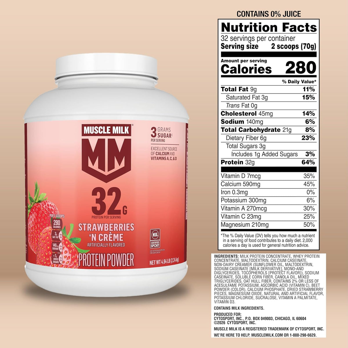 Cytosport leche para ganar masa muscular, 56947, 1, 1