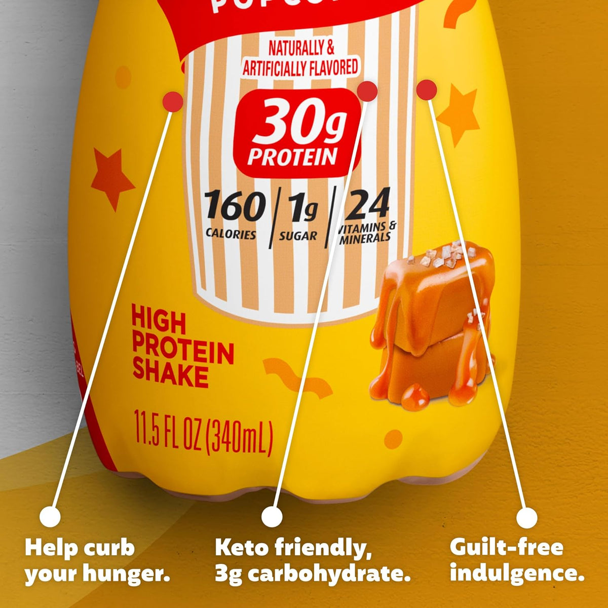 Premier Protein Edición limitada de 1.06 onzas de batido, palomitas...