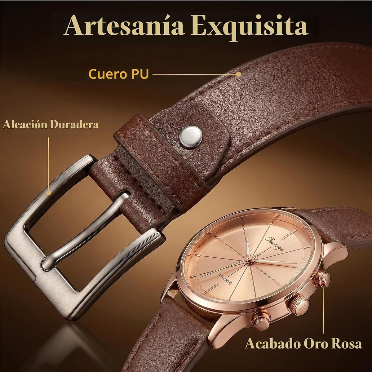 CXLZENGH Juego de regalo para hombre, 6 piezas, reloj, billetera, c...