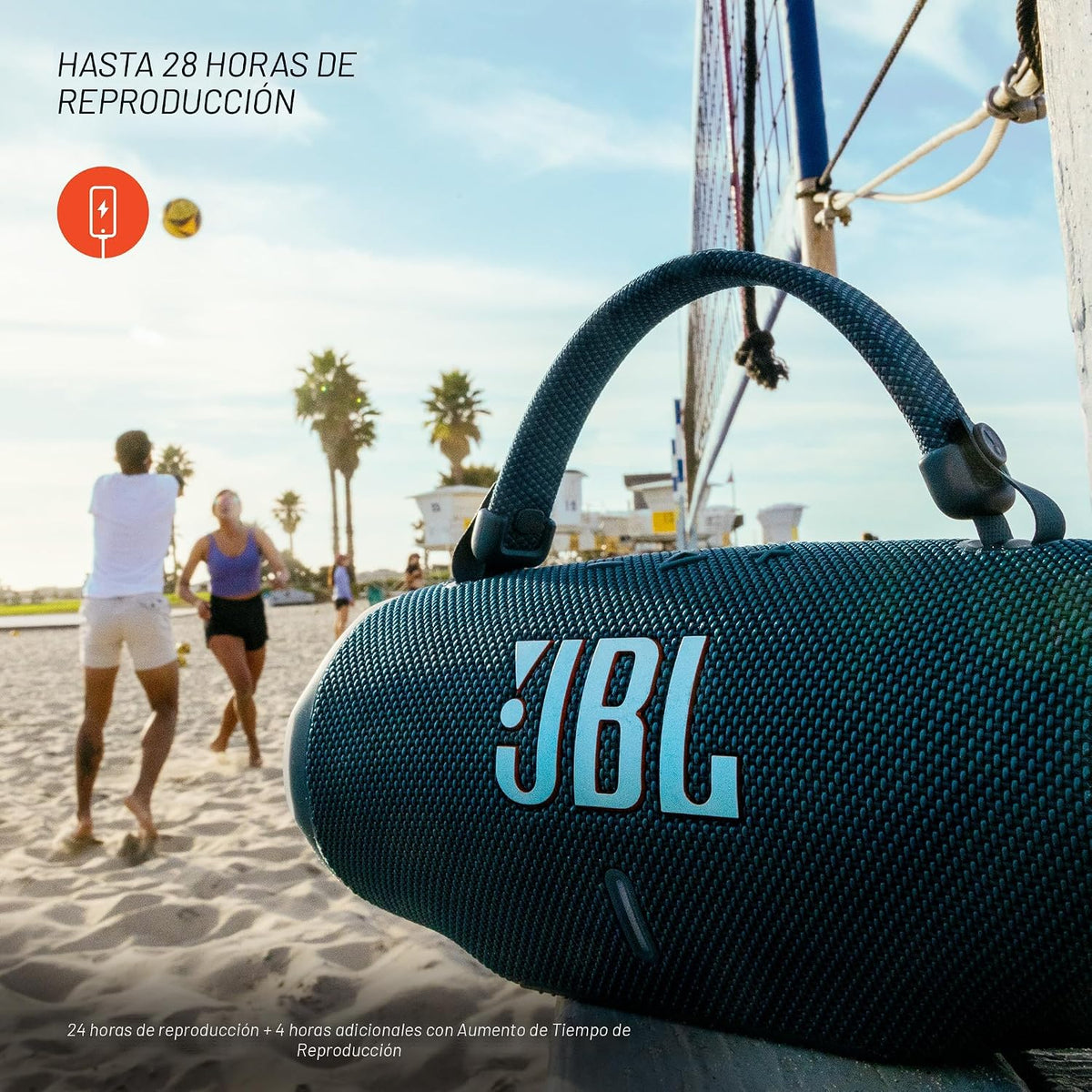 JBL Charge 6 - Altavoz Bluetooth portátil impermeable y a prueba de...
