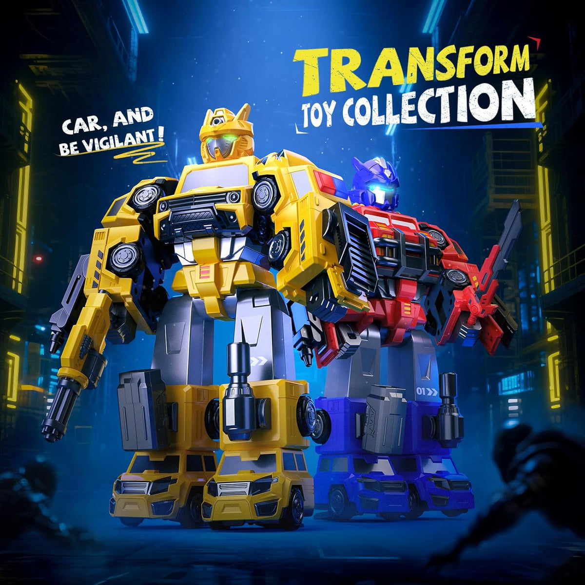 Juguetes robot transformadores 5 en 1 para niños de 4 a 6 años, jug...