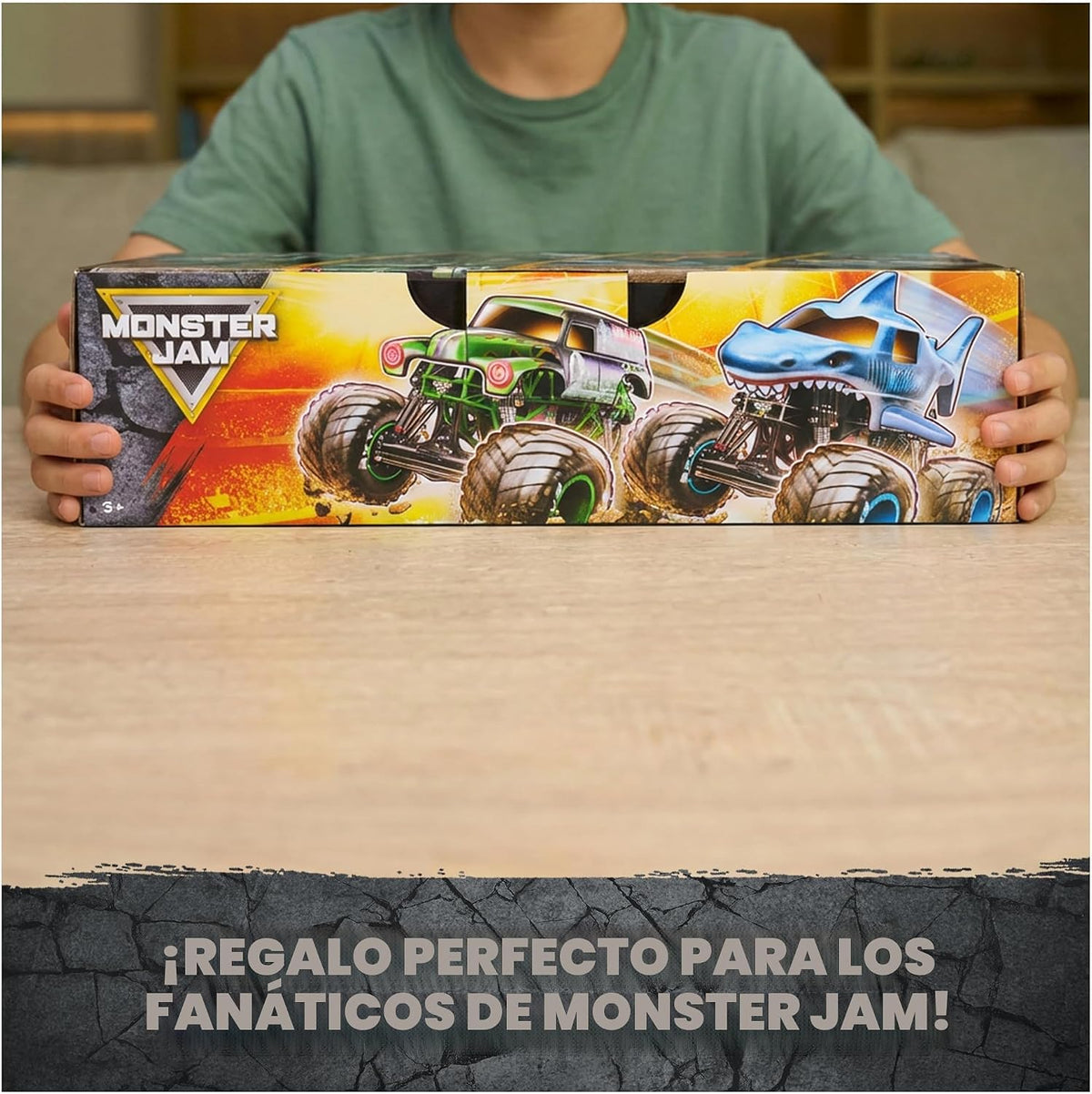 Monster Jam All Stars Monster Trucks, vehículos fundidos a presión...
