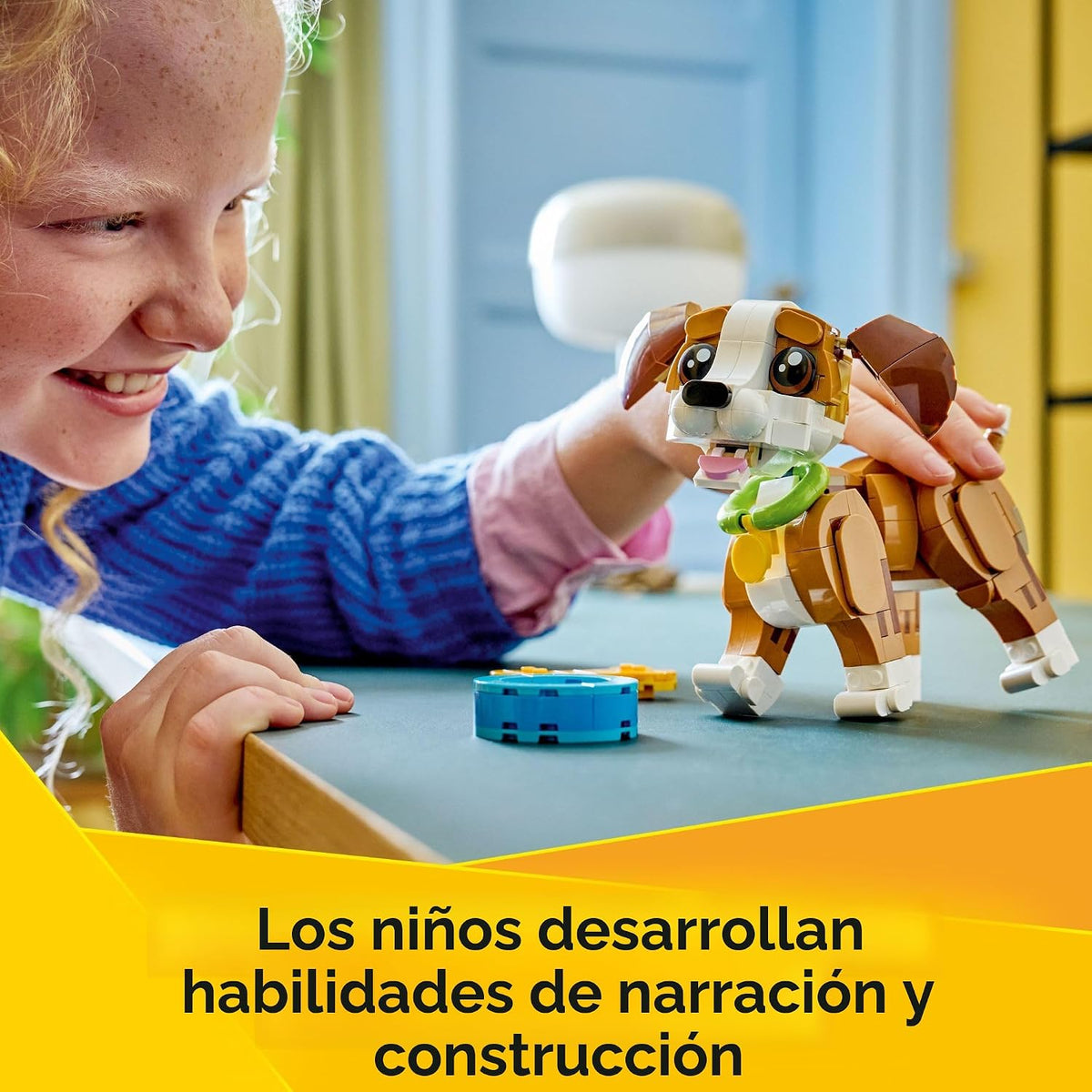 LEGO Creator 3 en 1 Cute Animals: Juguetón Cachorro Perro 31382 | J...