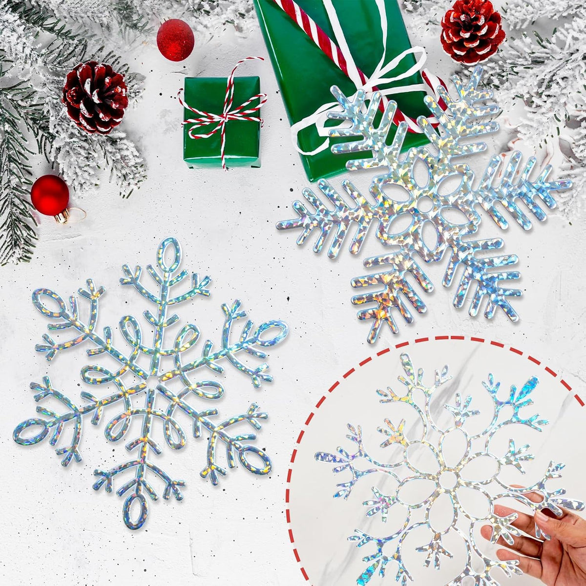 Winter Wonderland Frozen Decoración de Fiesta de Cumpleaños Adorno...