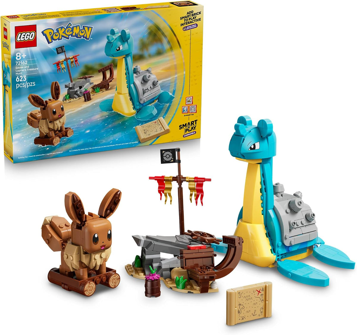 LEGO Pokémon SMART Play: La búsqueda del tesoro de Eevee y Lapras 7...