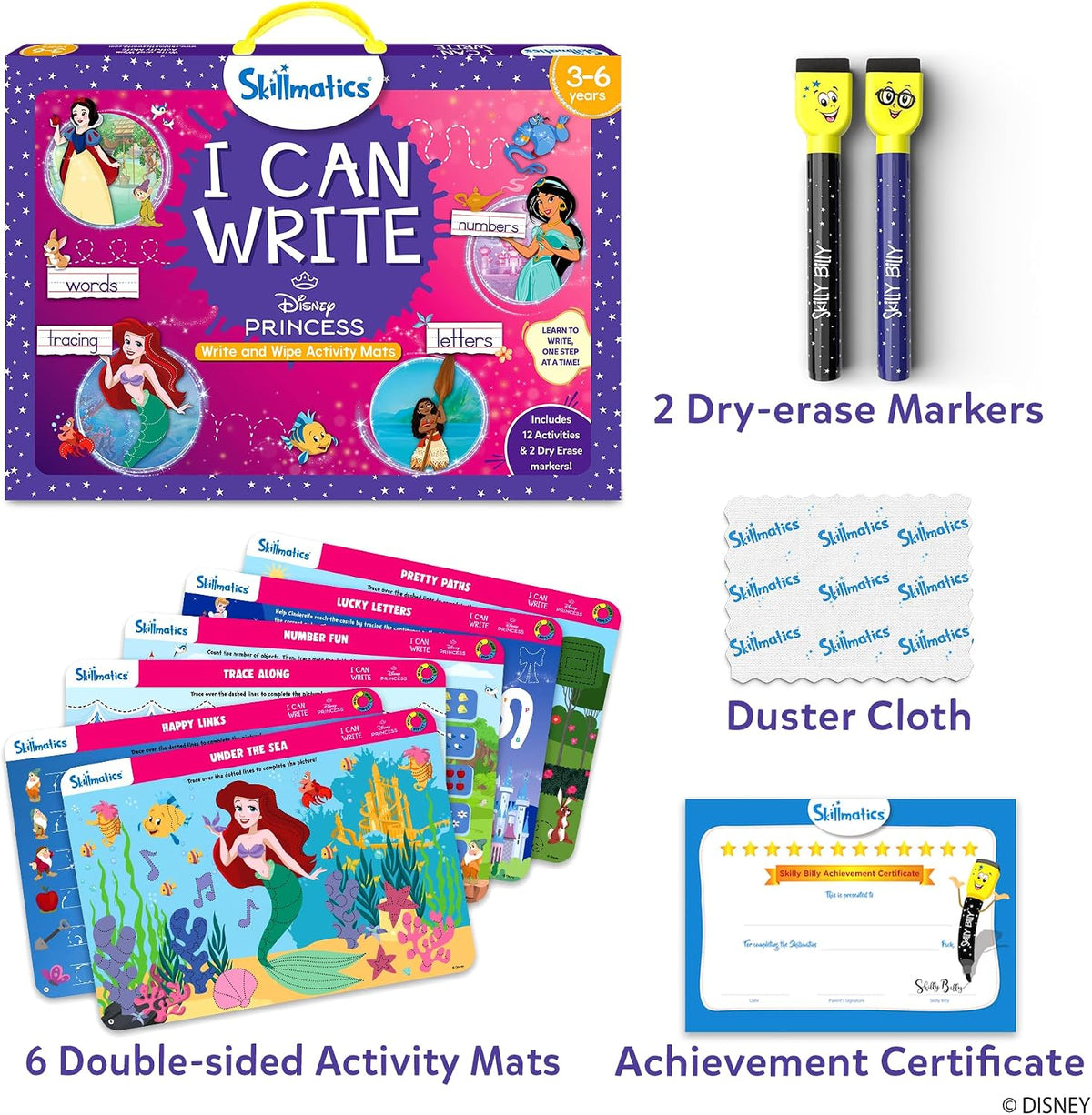 Skillmatics I Can Write - Princesa de Disney, regalo de Navidad par...