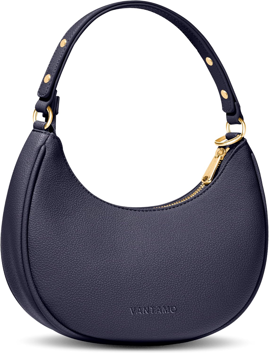 Bolsos Vantamo para mujer con forma de media luna con protección RF...