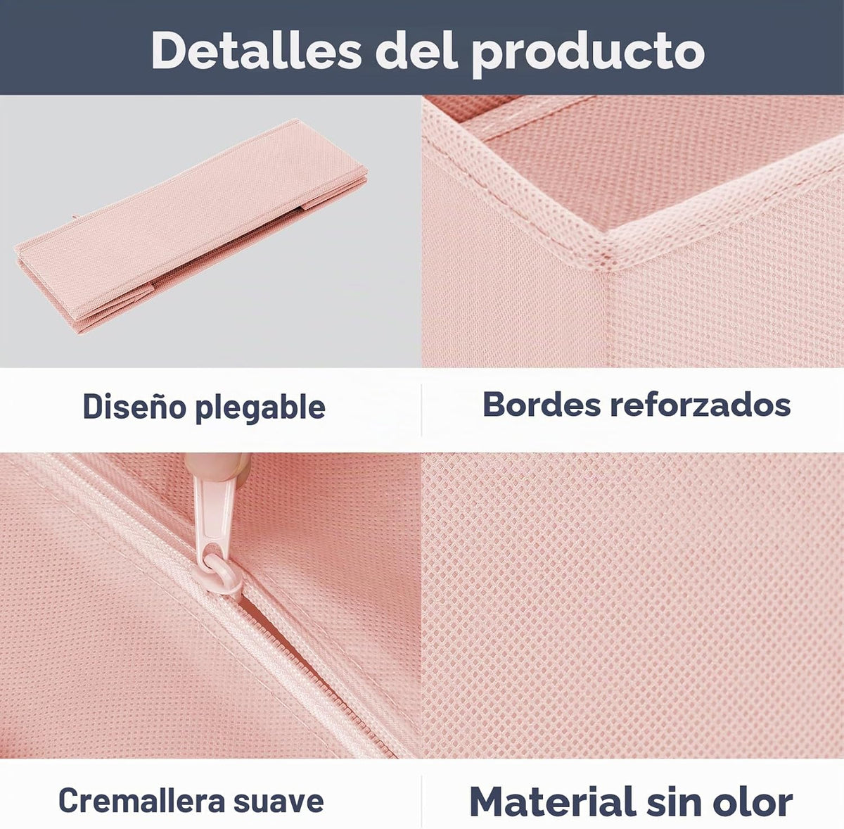 DIMJ Organizador de cajones para almacenamiento de ropa, paquete de...