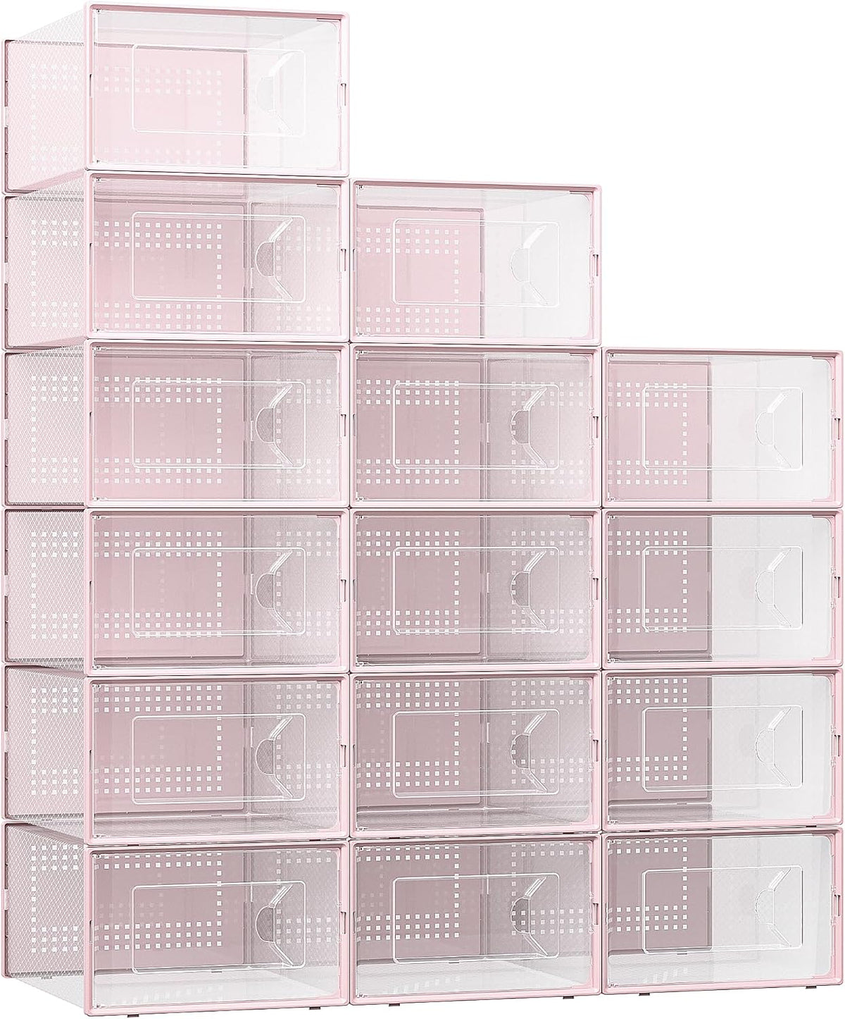 Foluck Caja organizadora de almacenamiento de zapatos, tamaño XL |...