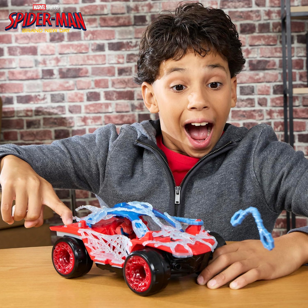 Marvel Studios Spider-Man: Brand New Day ActionVerse Stretch & Blas...