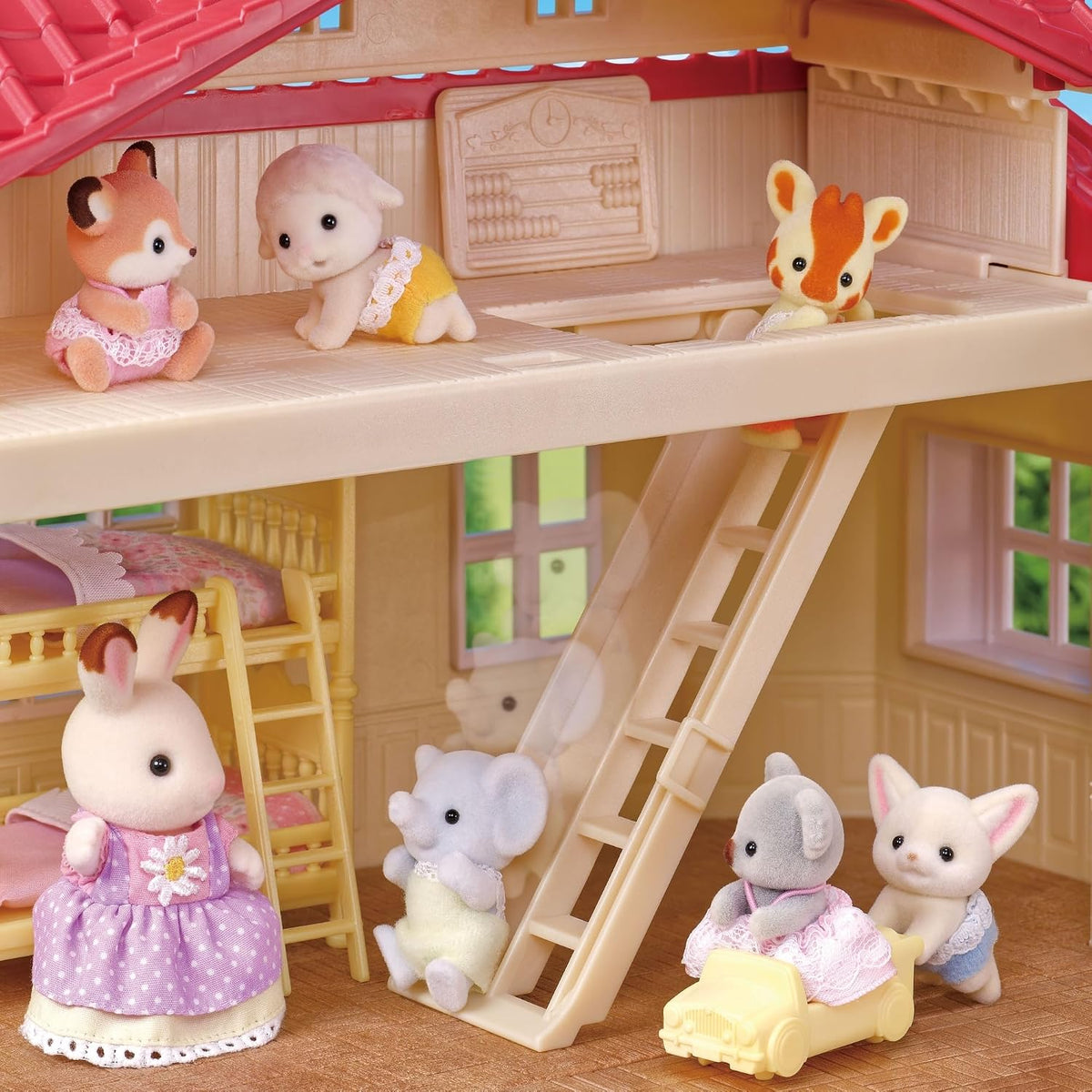 Calico Critters - Red Roof Home - Casa de campo - Edición de set de...