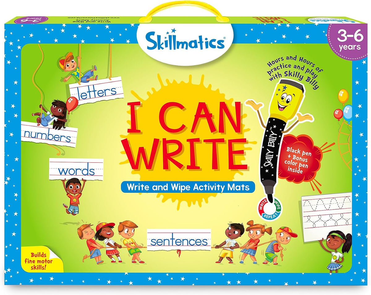 Skillmatics I Can Write - Libro de actividades de aprendizaje prees...