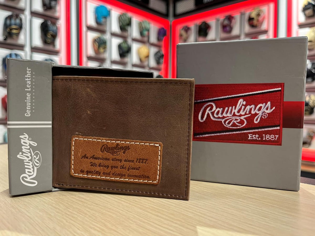 Rawlings | Colección de carteras plegables para hombre | Cuero Genu...