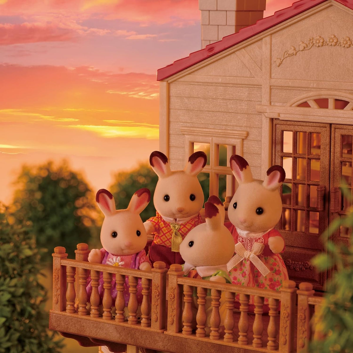 Calico Critters - Red Roof Home - Casa de campo - Edición de set de...