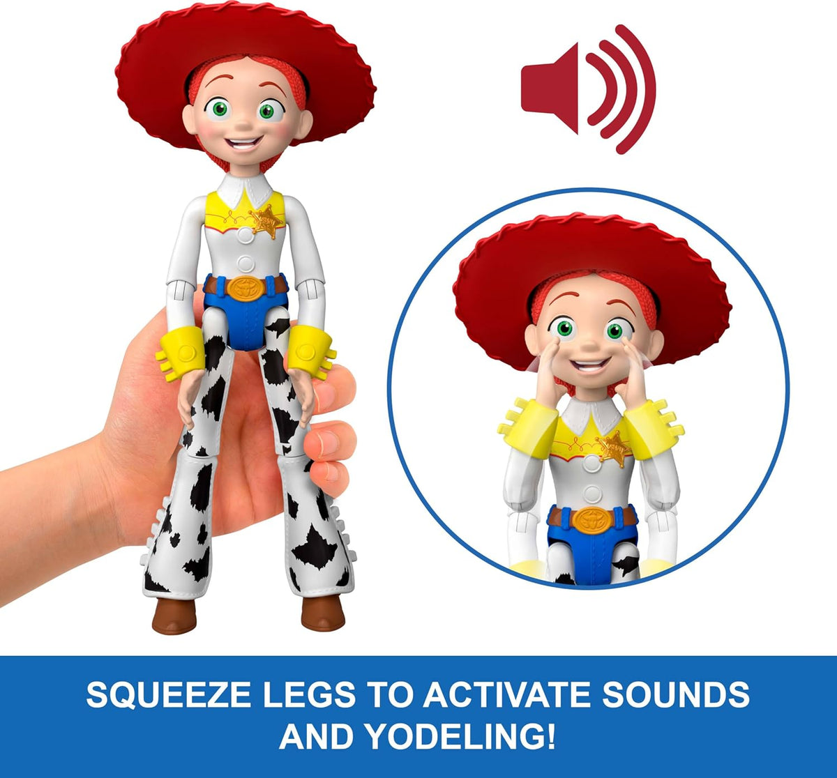 Mattel Disney y Pixar Toy Story 5 Critter Talk Jessie | Figura de a...