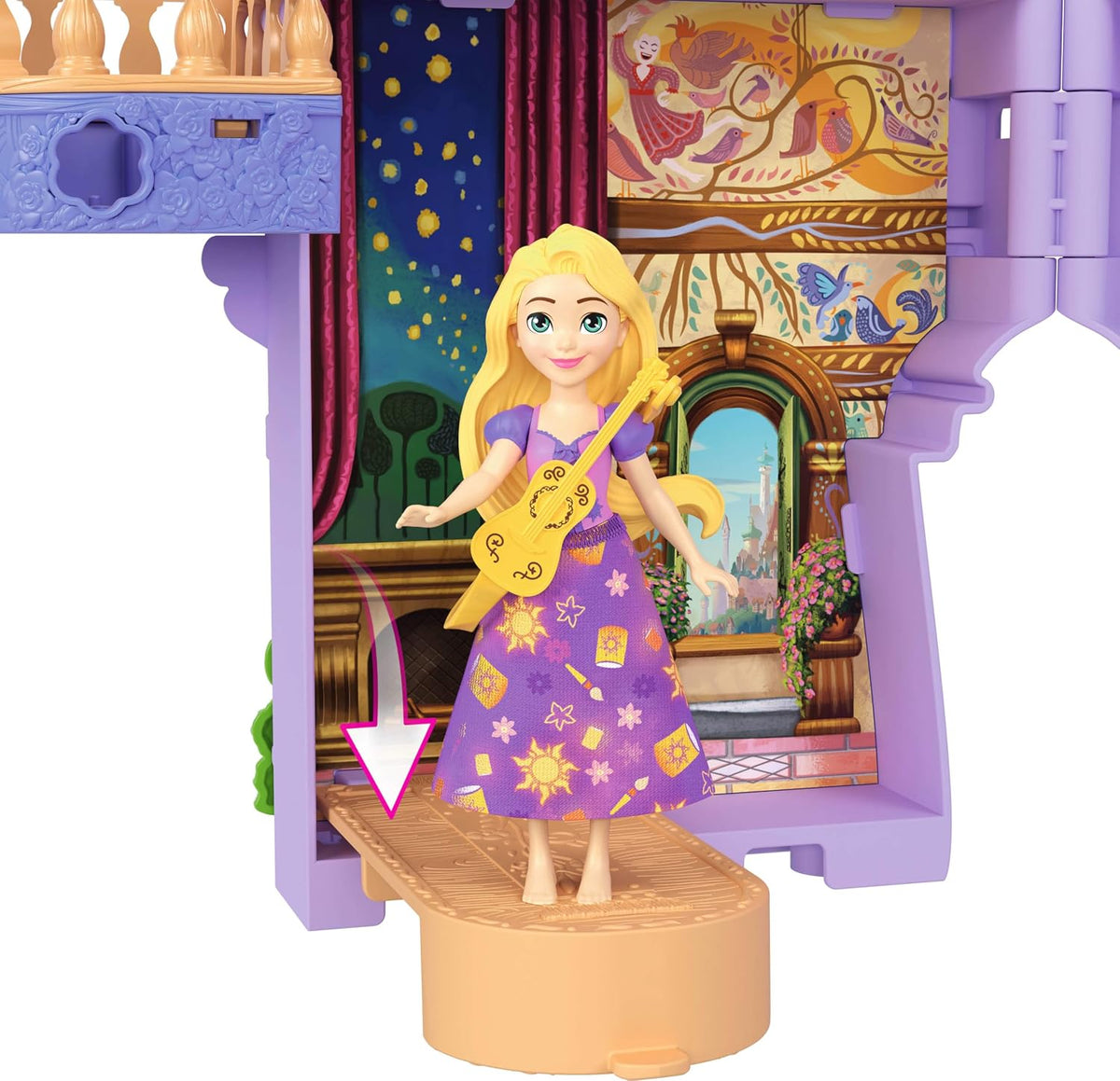 Mattel Disney Princess Juguetes, Torre de Casa de Muñecas Apilables...