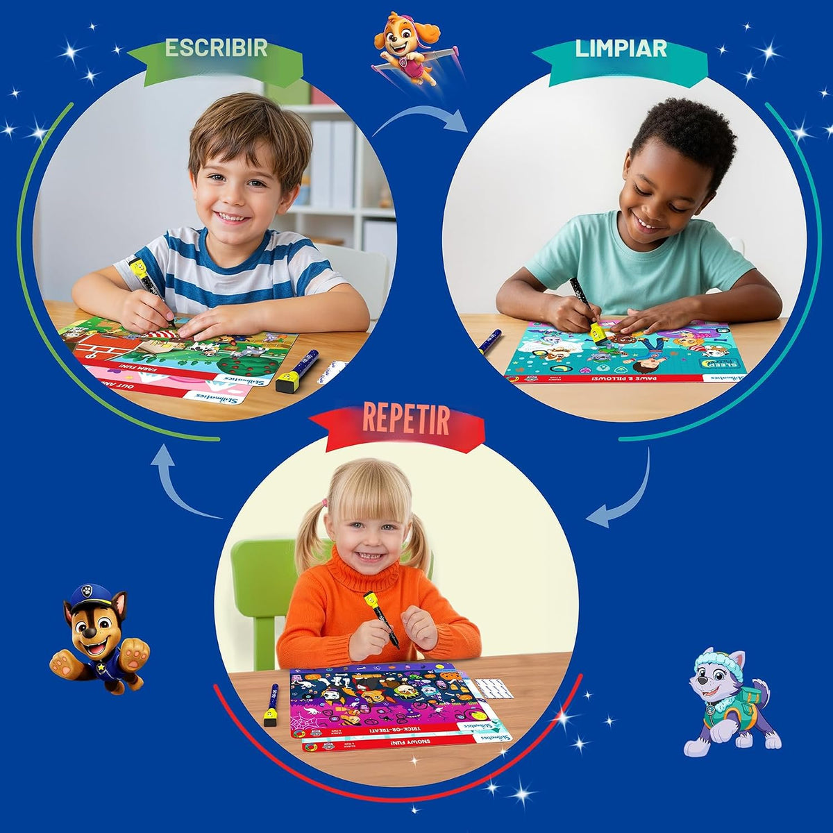Skillmatics Buscar y encontrar Patrulla Canina, Actividad Preescola...