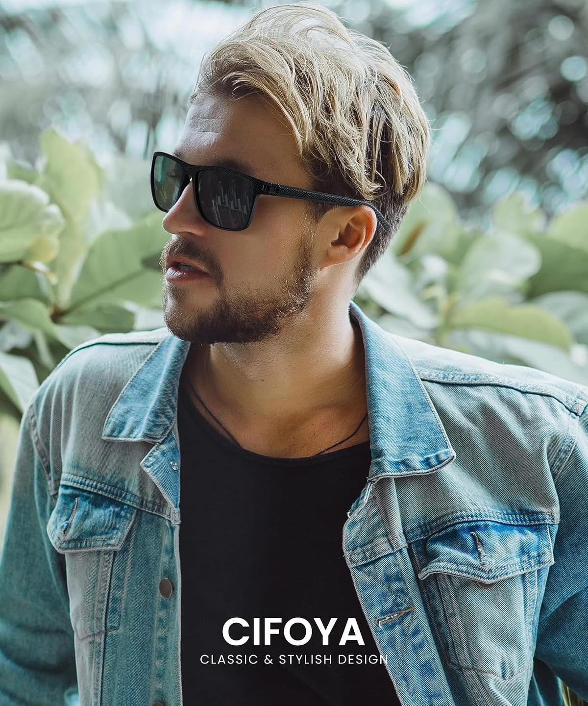 CIFOYA Gafas de sol polarizadas para hombre - Gafas de sol clásicas...