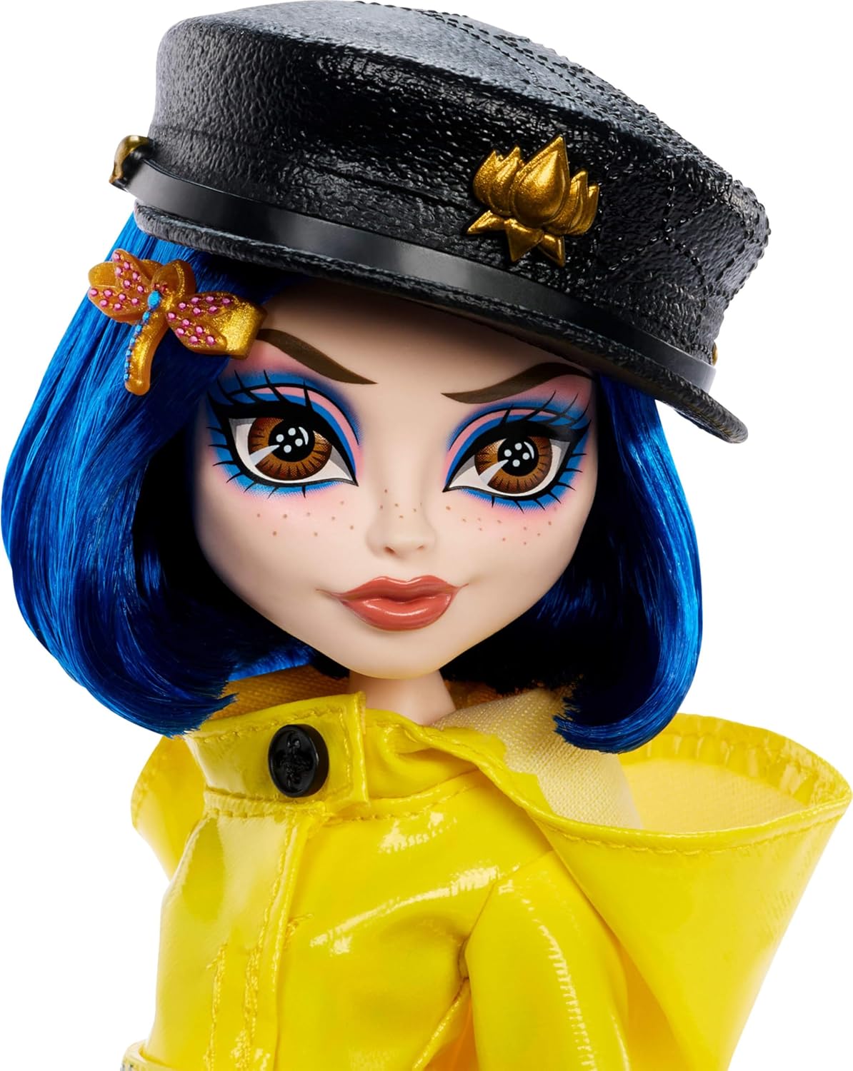 Monster High Skullector Coraline Doll | Coleccionable en impermeabl...