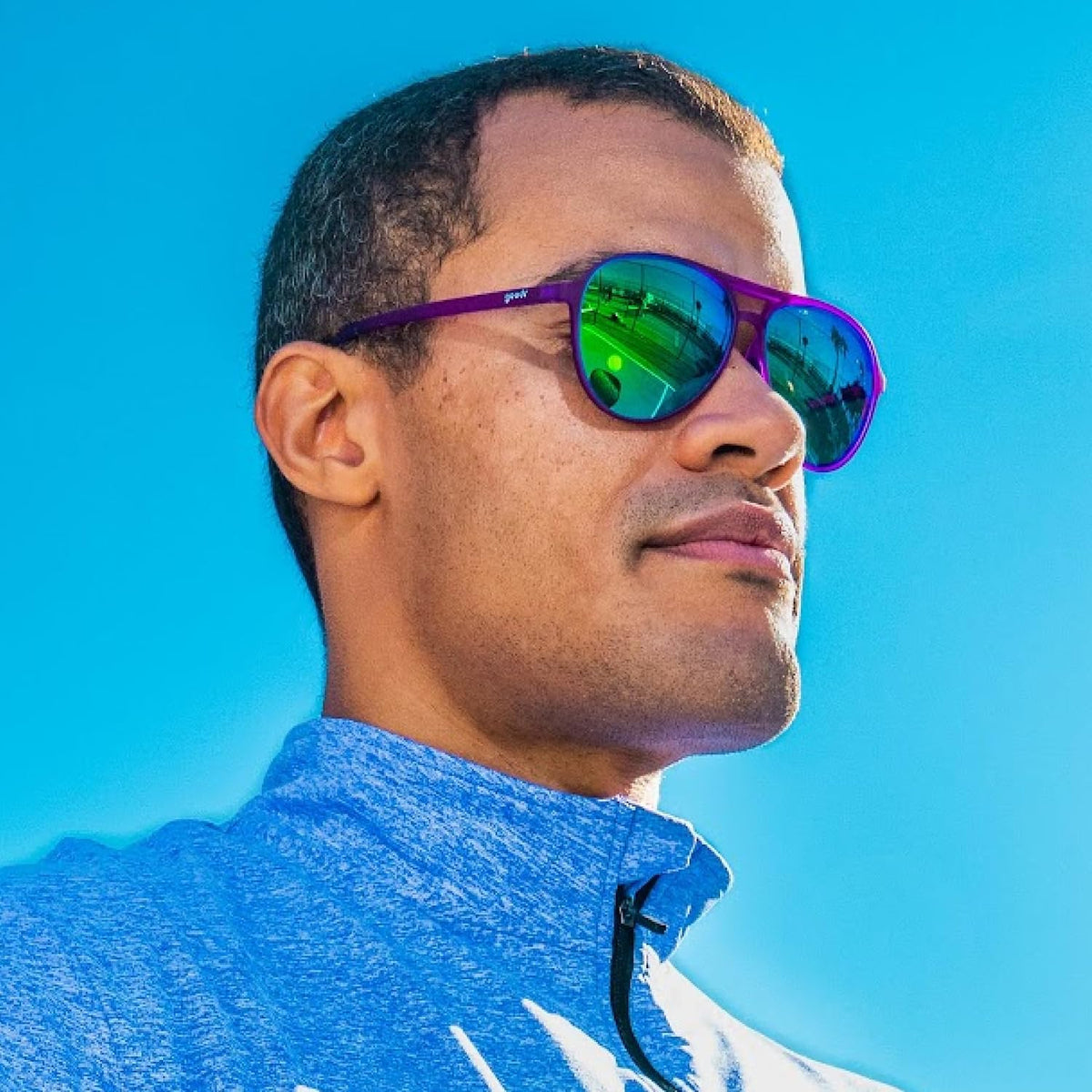 goodr Gafas de sol polarizadas Mach G para mujer y hombre | Marco d...