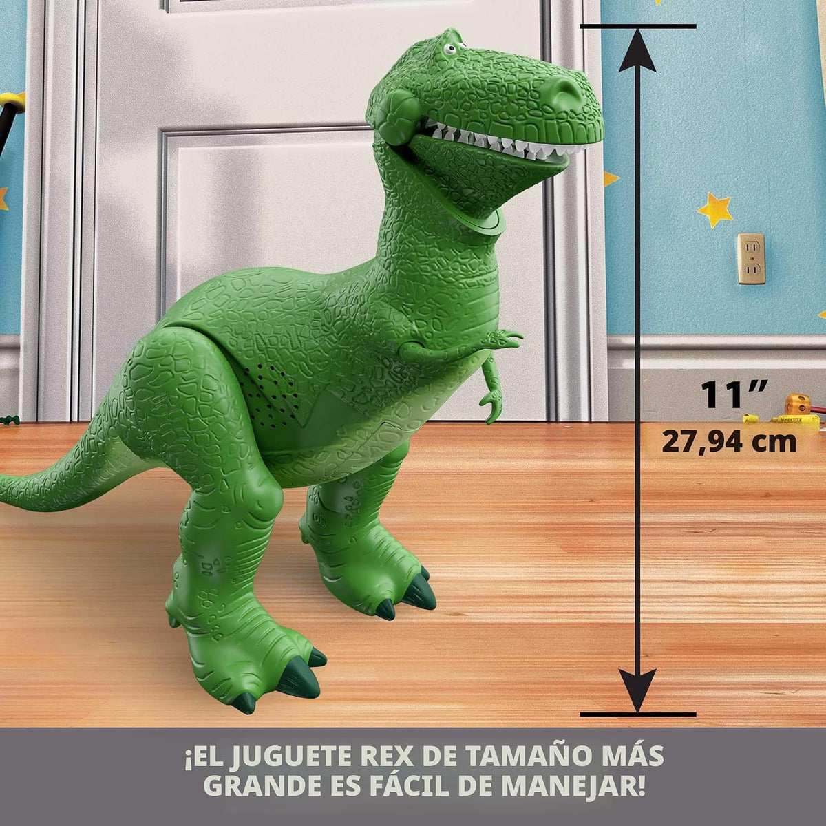 Disney y Pixar Toy Story Roarin' Laughs Rex | Figura de acción de d...