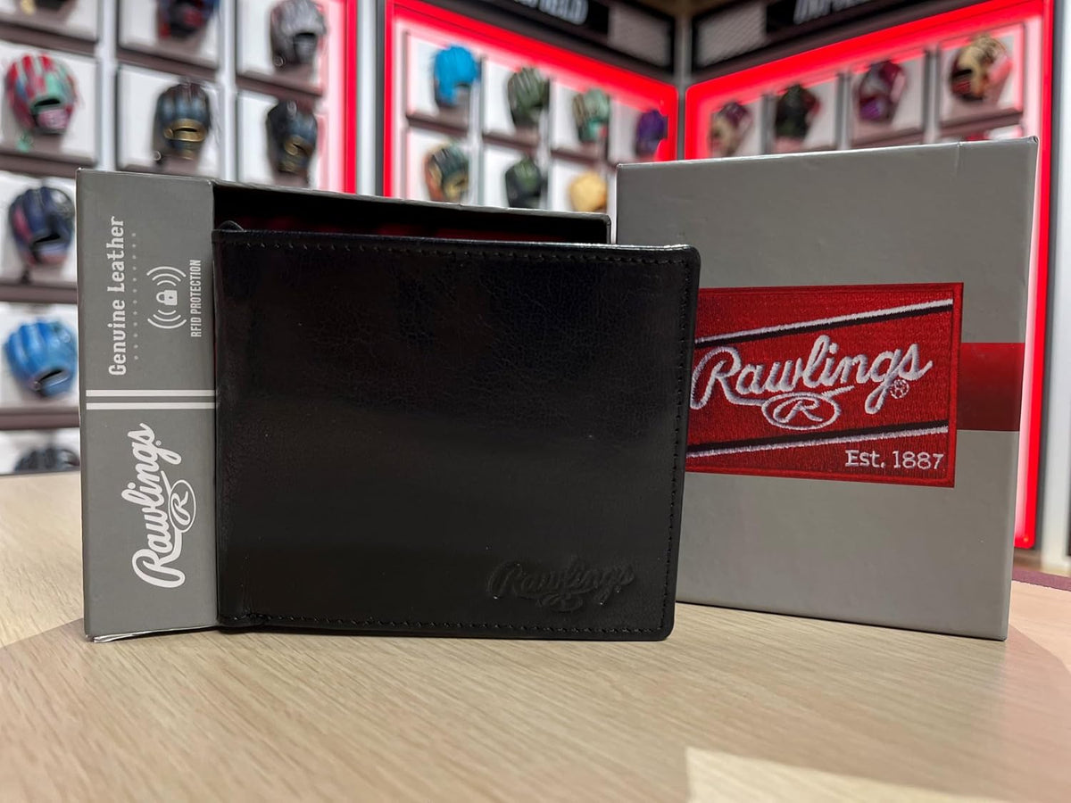 Rawlings | Colección de carteras plegables para hombre | Cuero Genu...