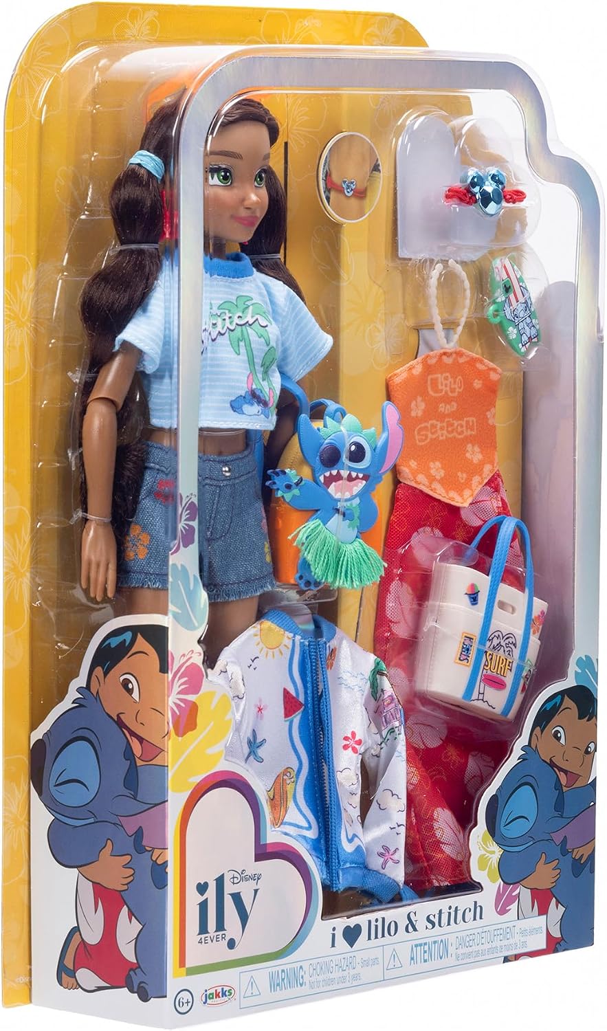 JAKKS Pacific Muñeca de moda de lujo inspirada en Stitch