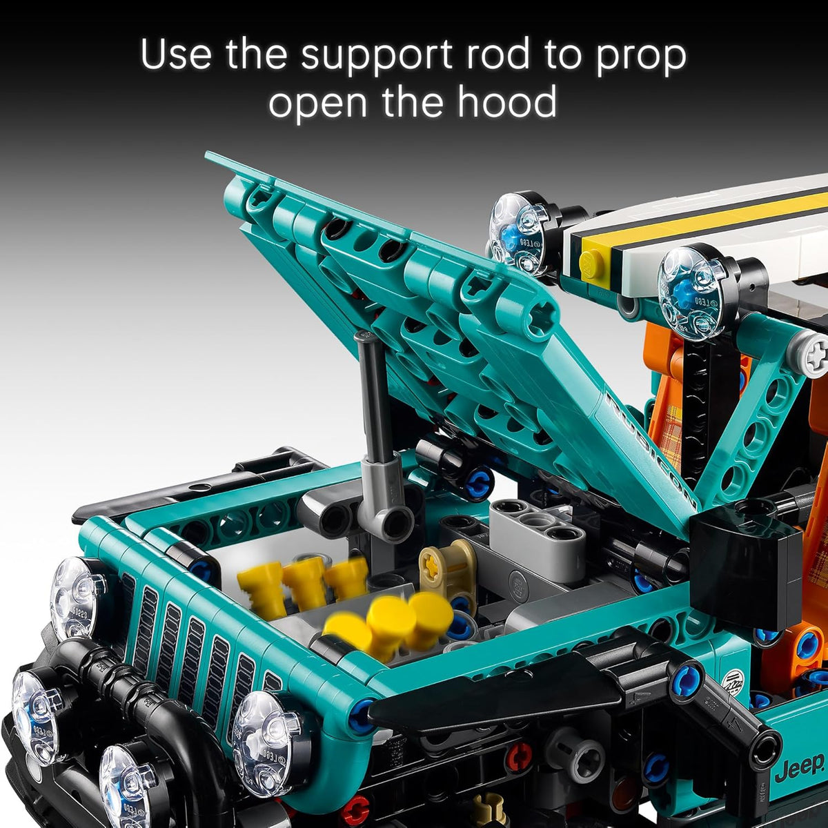 LEGO Technic SUV Jeep Wrangler Rubicón 42227 | Juguetes de construc...