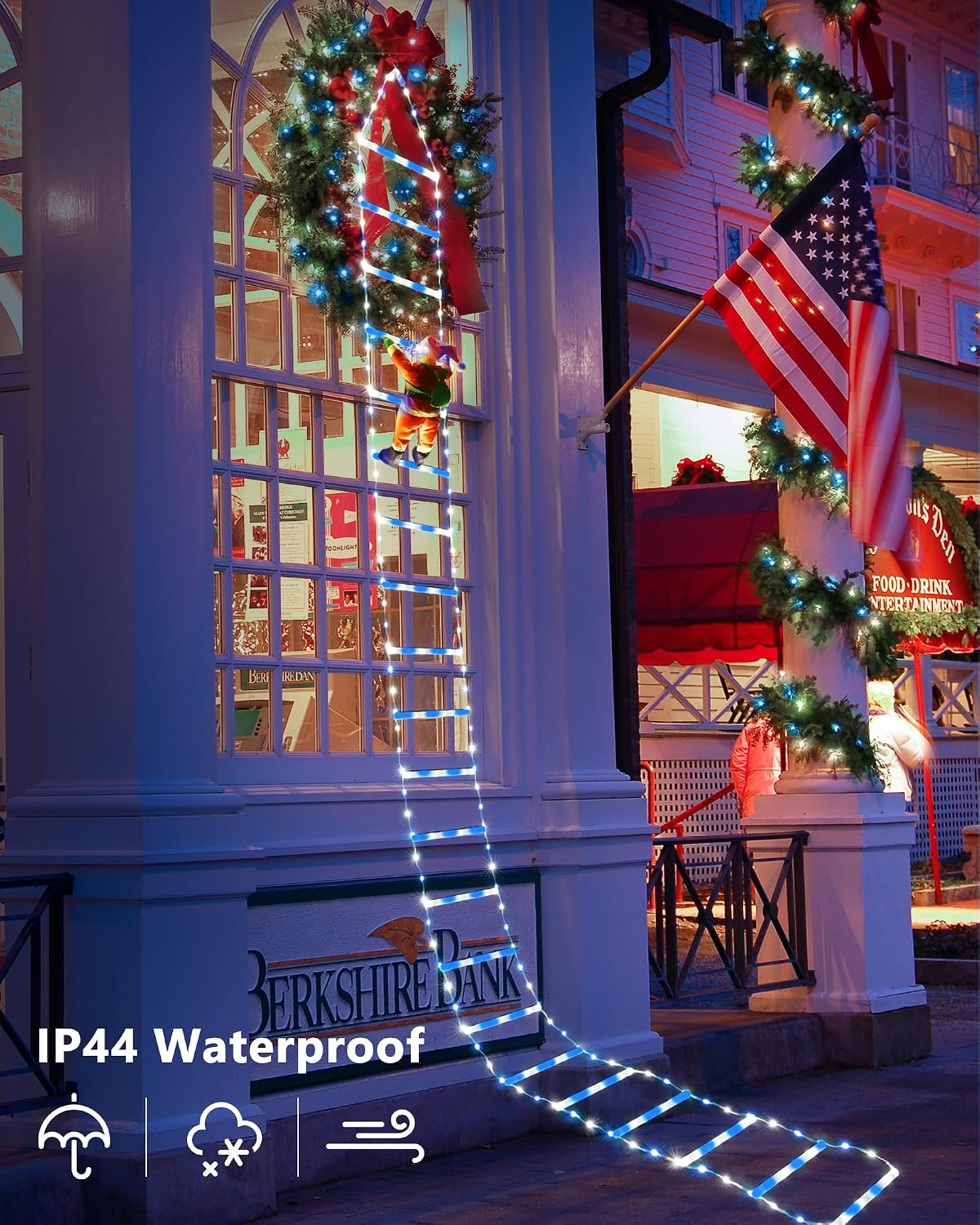 Toodour Luces LED de Navidad, luces decorativas de Navidad de 10 pi...