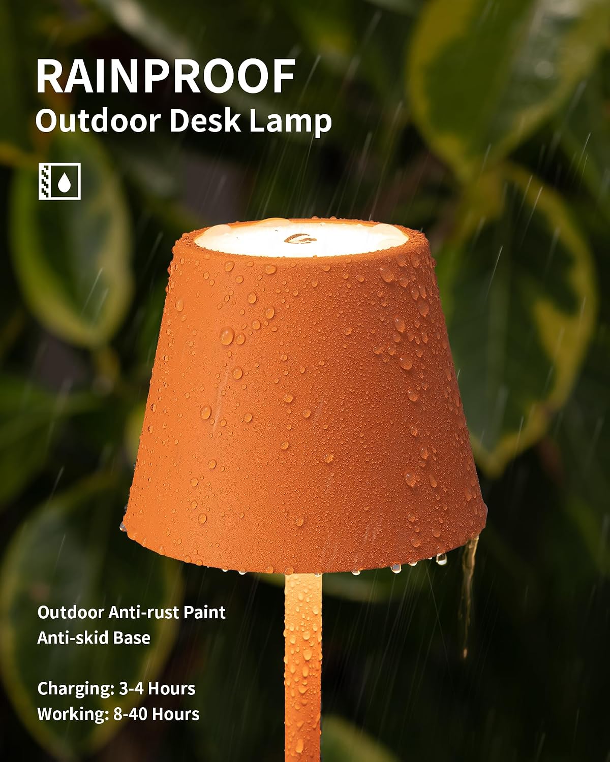 KDG Paquete de 2 Lámparas de Mesa Inalámbricas, Lámpara de Escritor...