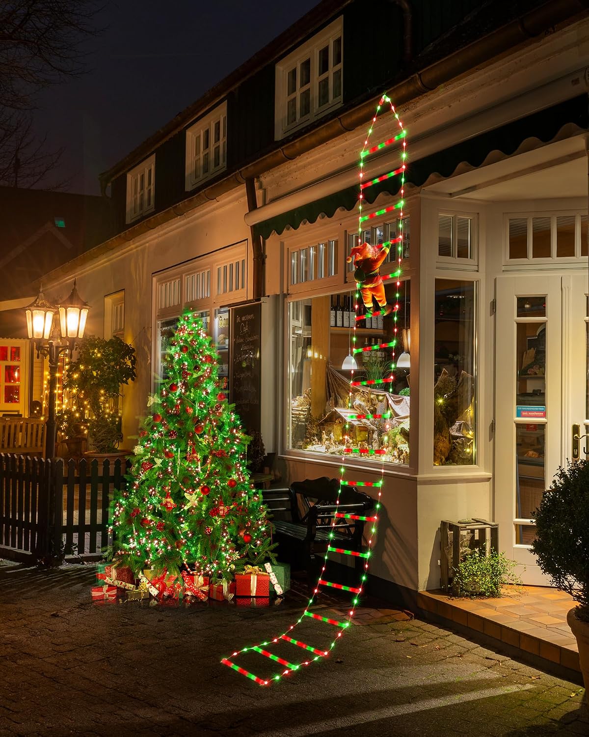 Toodour Luces LED de Navidad, luces decorativas de Navidad de 10 pi...