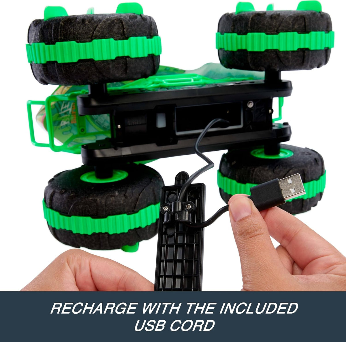 Hot Wheels Monster Trucks Todo Terreno Gran Mordida RC | Juguete de...