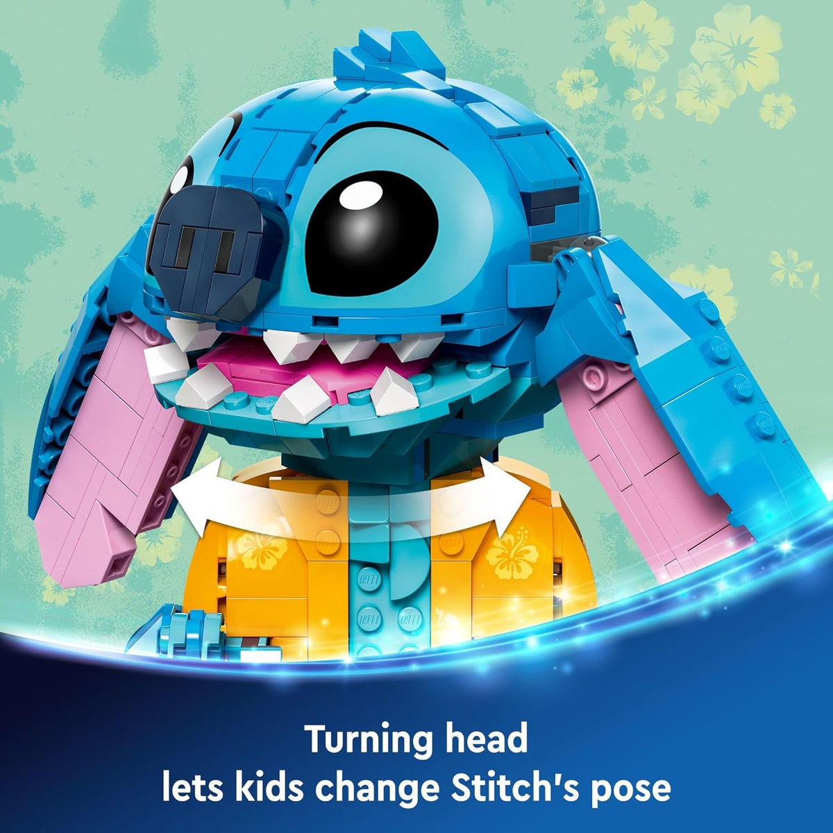 LEGO Disney Stitch Kit de construcción de juguete, juguete de Disne...