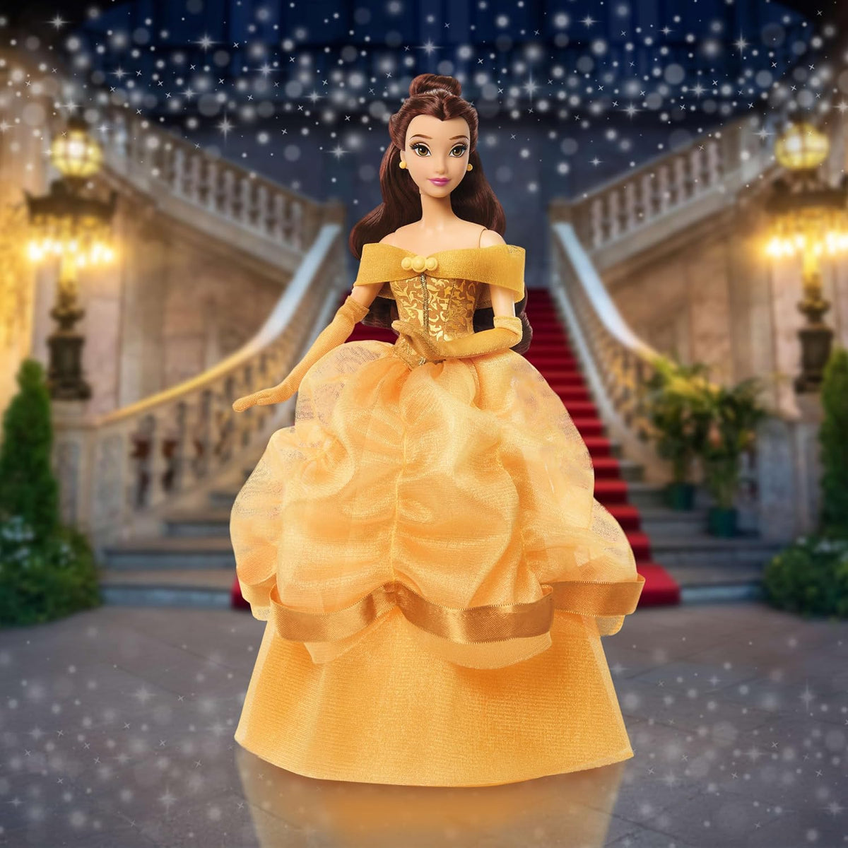 Mattel Disney Princess Mermaid Belle - Muñeca de moda coleccionista...