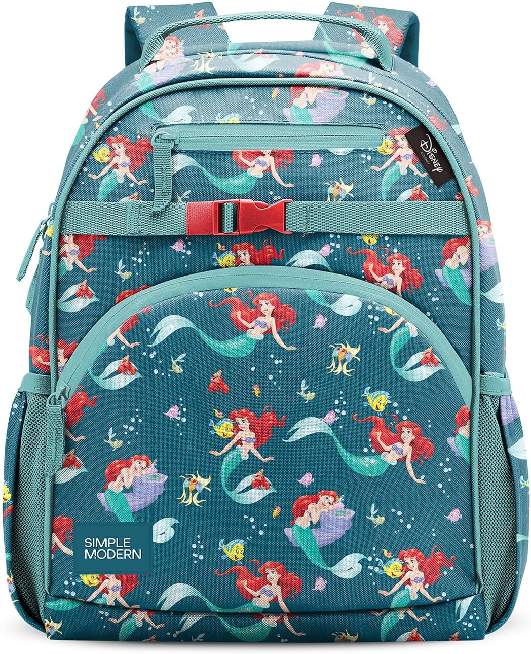 Simple Modern Disney Little Mermaid - Mochila infantil para niñas e...