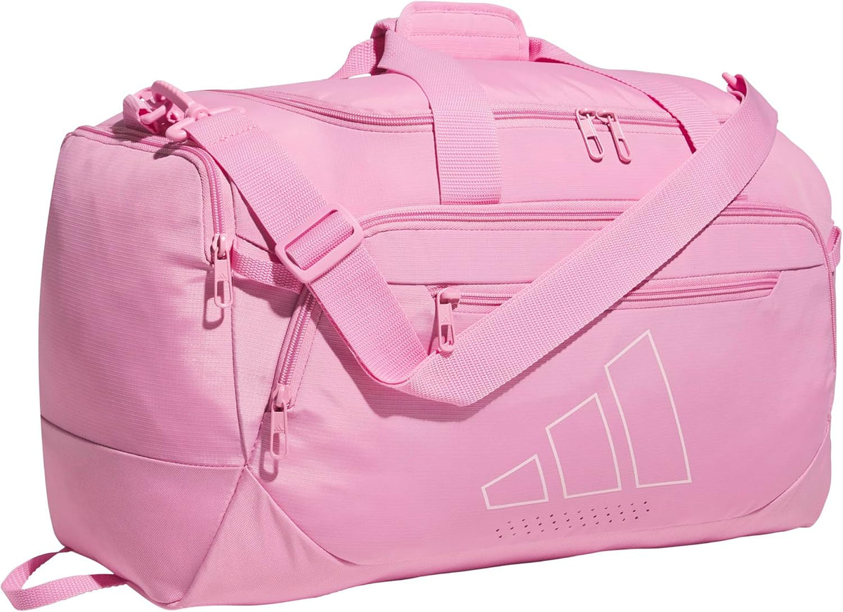 adidas Defender - Maleta deportiva, diseño de flores tropicales, ro...