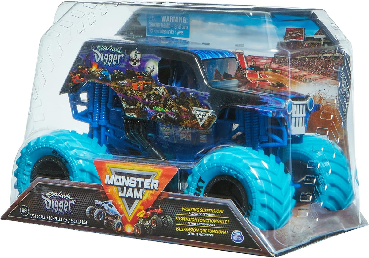 Monster Jam - Camión monstruo oficial de Son-uva Digger, vehículo d...