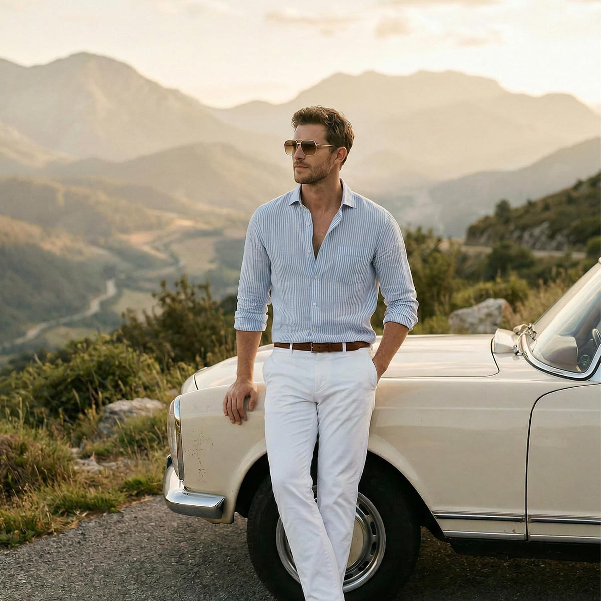 ZENOTTIC Gafas de sol polarizadas de aviador para hombre: protecció...