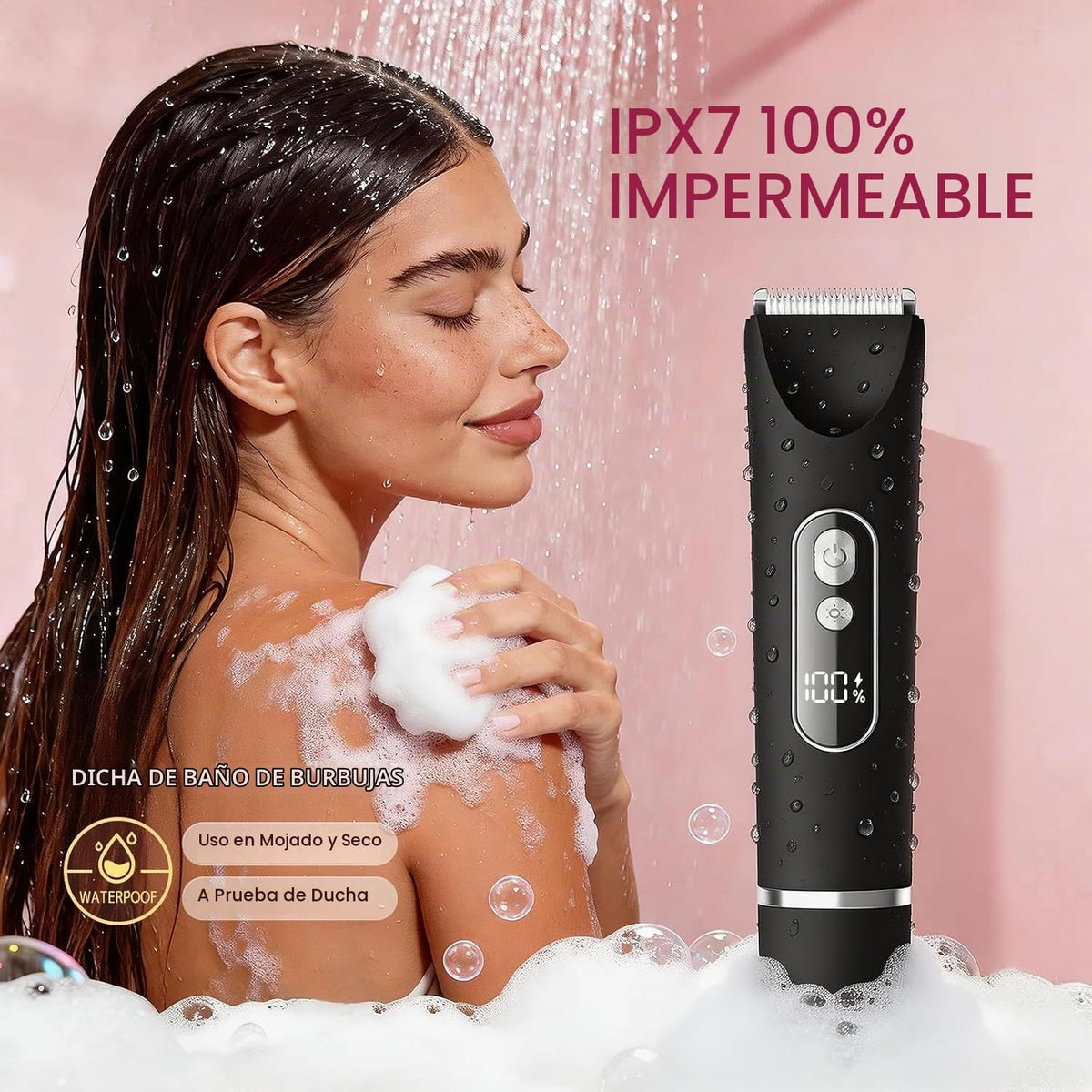 CoolHair Recortadora de bikini para mujer, maquinilla de afeitar el...