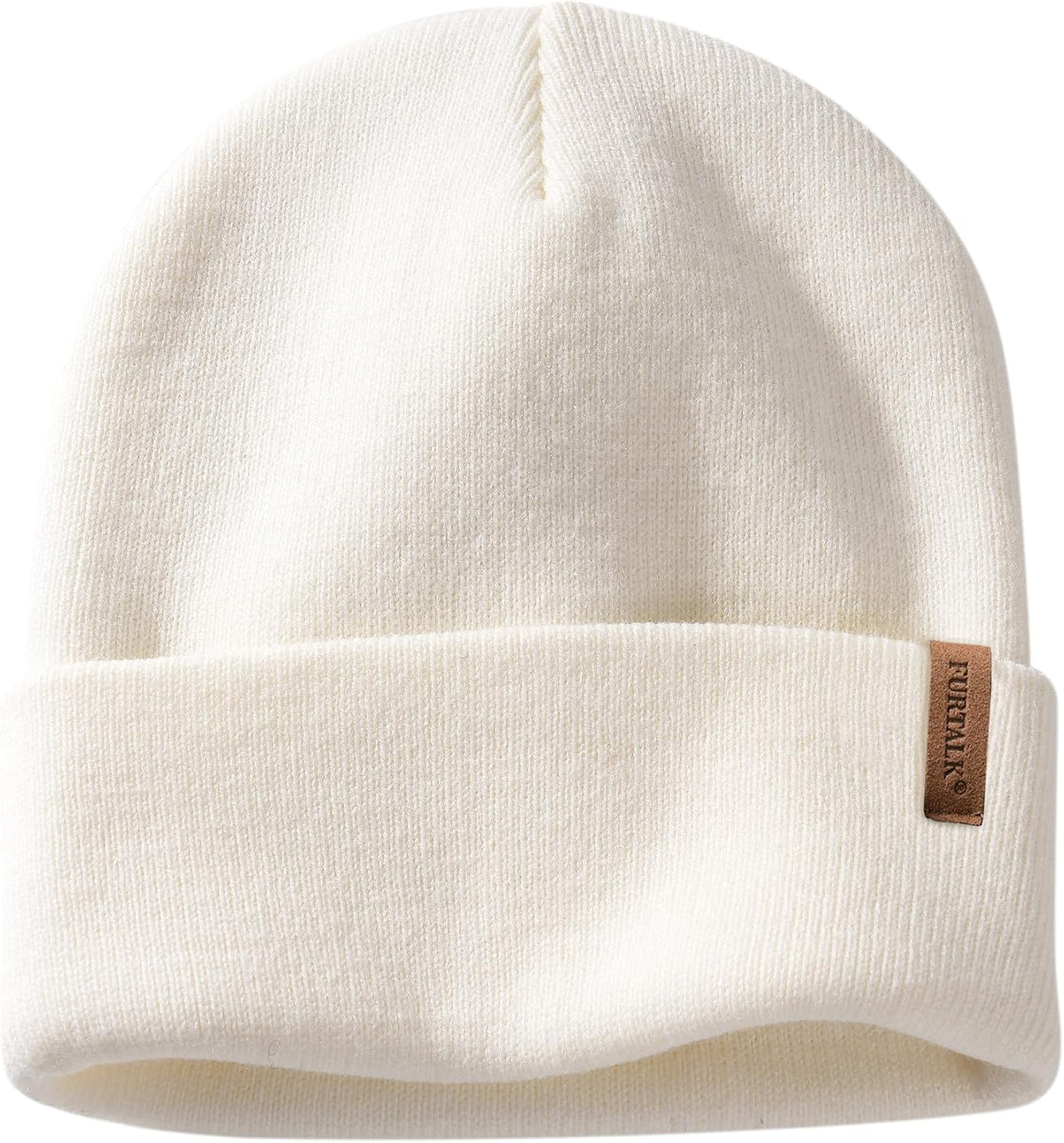 FURTALK Gorro para Hombres y Mujeres con Puños Tejido Grueso Unisex...