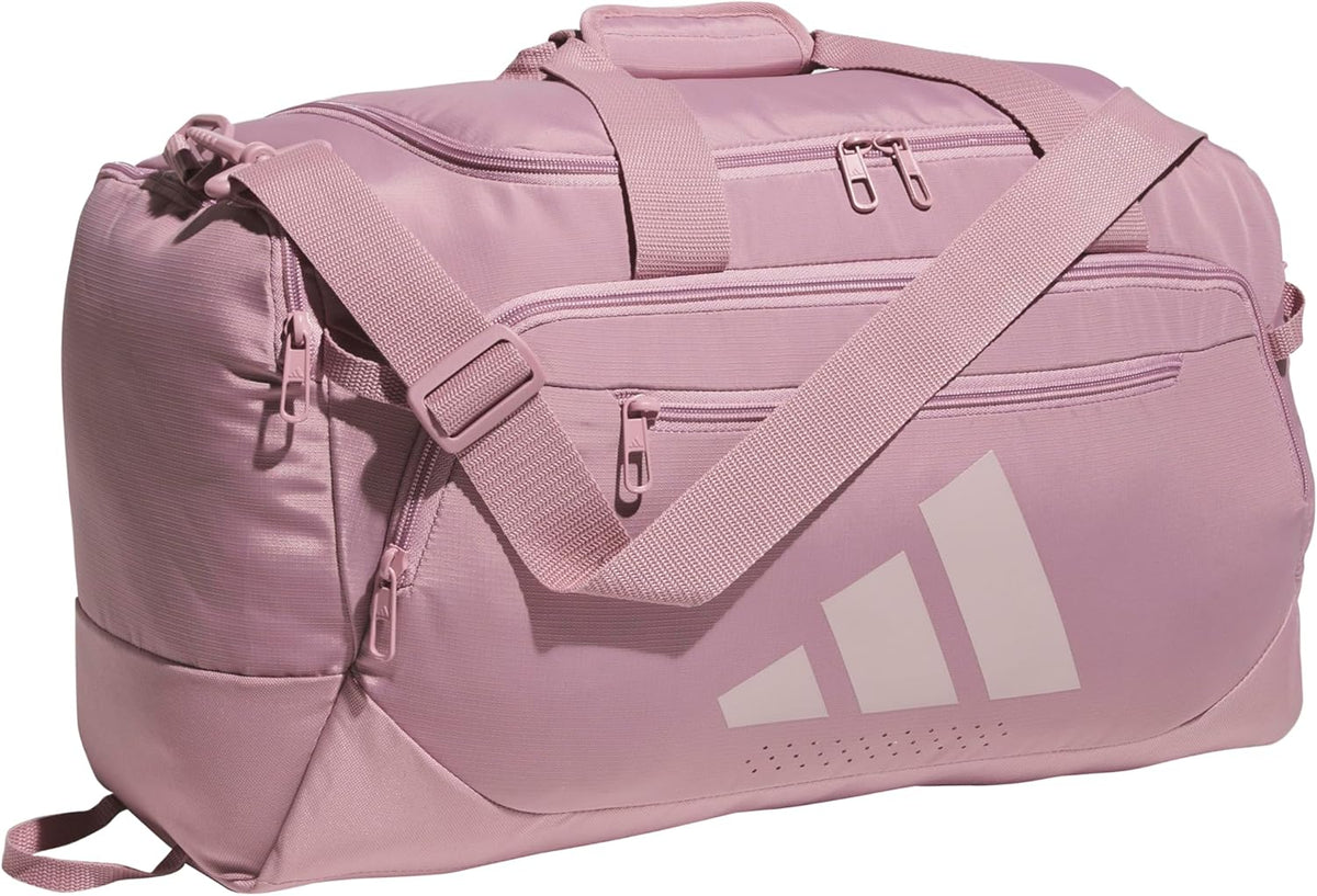 adidas Bolsa de lona Defender, Malva Mágica\/Púrpura Lila Dual\/Peq...